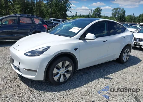 2023 Tesla Model Y Awd/Long Range Dual Motor All-Wheel Drive from USA, damaged, VIN 7SAYGDEE2PF877078